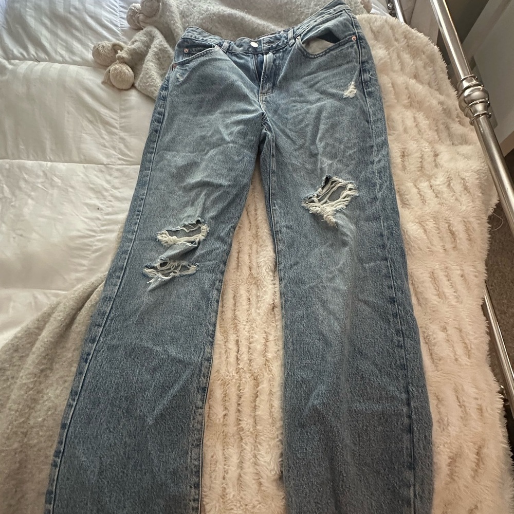 Garage Denim Straight Leg Jeans - Picture 4 of 4